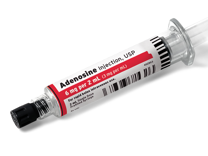 simplist prefilled syringe adenosine 6mg per 2mL
