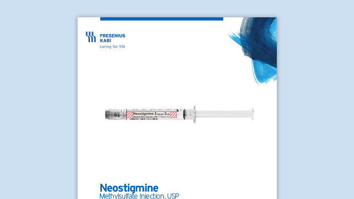 Neostigmine Product Family Information Card