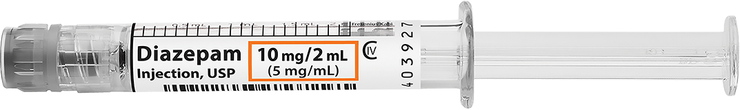 Diazepam 10mg 2mL vial