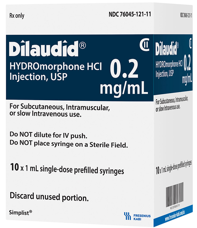 MicroVault Carton image for 0.2 mg per 1 mL of Dilaudid