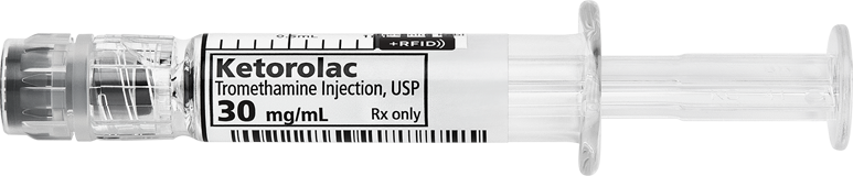 Horizontal Syringe image for 30 mg per 1 mL of Keterolac