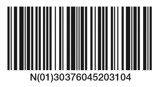 Glycopyrrolate 0.6 mg / 3 mL Unit of Sale Barcode