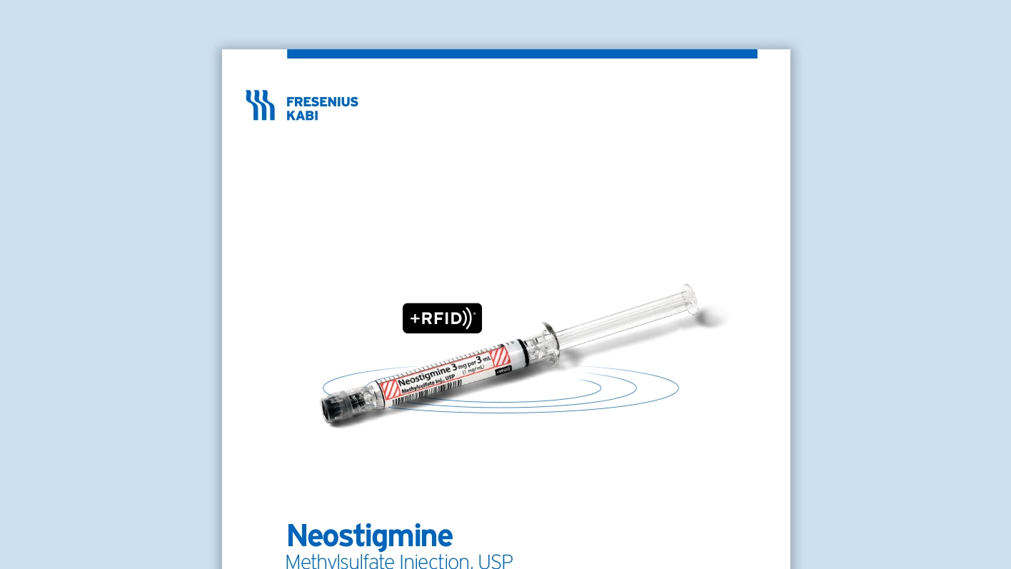 Neostigmine Product Family Information Card